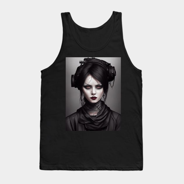 Industrial Goth Witch Tank Top by The Multiverse is Female